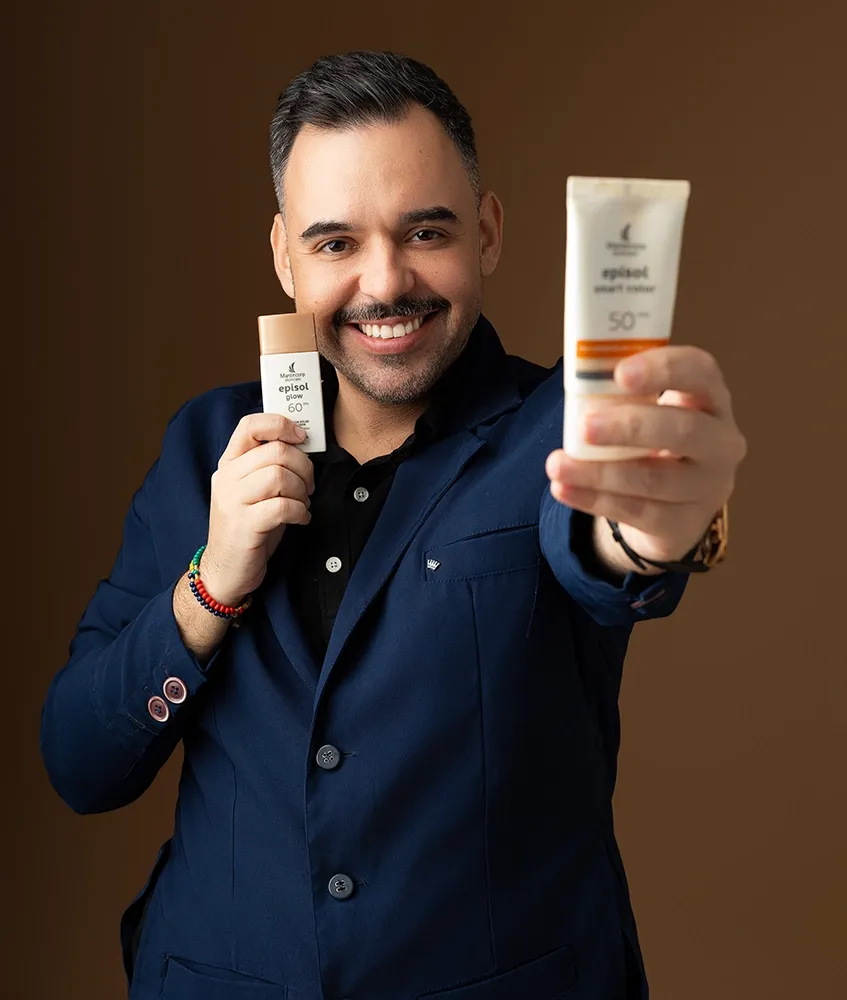 Diego Dantas Sena, dermatologista da SC Especialidades